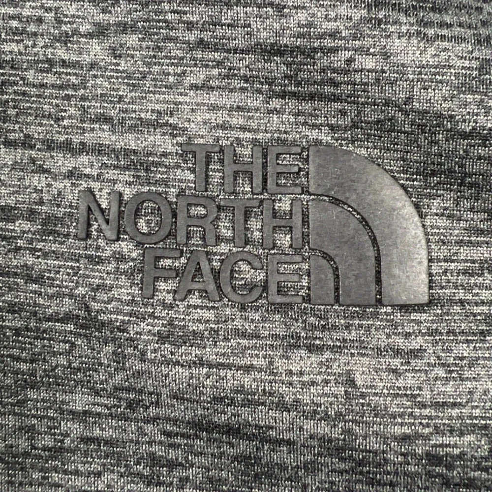 North Face Skyline Full-Zip Fleece Jacket Medium Heather Gray Outdoor Hiking GUC